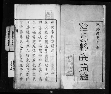 安徽李氏族谱-旌阳李氏宗谱 [12卷首末各1卷].pdf电子版插图2