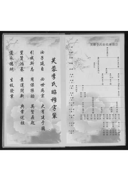 福建李氏族谱-歳豊训亭公派宗支图.pdf电子版插图2 福建李氏族谱-歳豊训亭公派宗支图.pdf电子版插图2