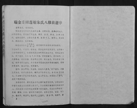 江西朱氏族谱-瑞金壬田朱氏八修族谱[不分卷].pdf电子版插图2