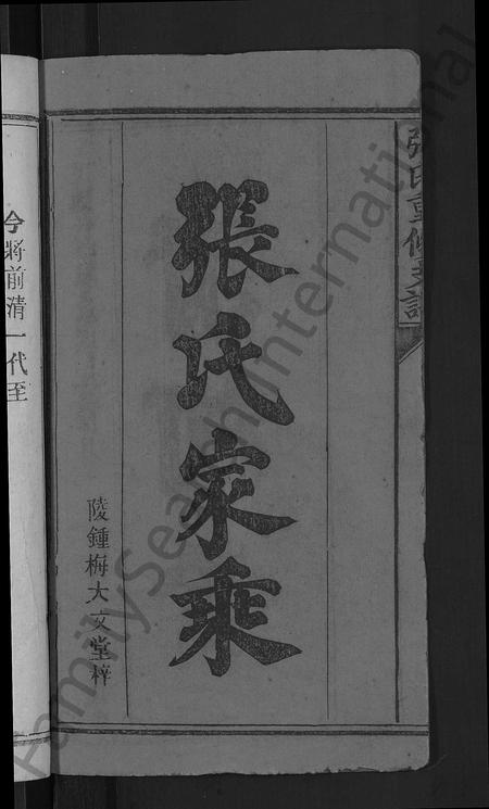 江西张氏族谱-张氏重修支谱 [4卷,含卷首].pdf电子版插图2