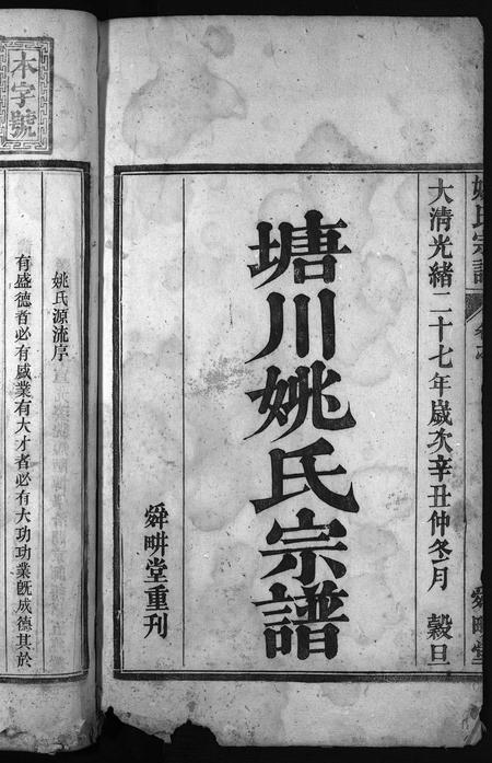 安徽姚氏族谱-塘川姚氏宗谱 [4卷,首1卷].pdf电子版插图2