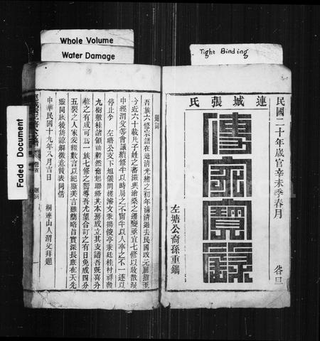 安徽张氏族谱-连城张氏支谱.pdf电子版插图2