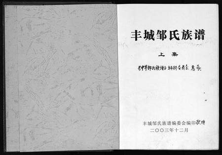 江西邹氏族谱-丰城邹氏族谱 [上下二集共10篇].pdf电子版插图2