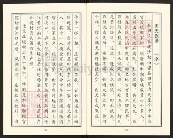 河南省郑州市中牟县田氏族谱-田氏家谱.pdf电子版插图2 河南省郑州市中牟县田氏族谱-田氏家谱.pdf电子版插图2