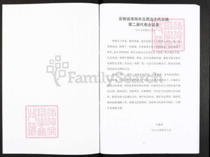 安徽省淮南市潘集区平圩镇王氏三槐堂族谱-王氏宗谱.pdf电子版插图2