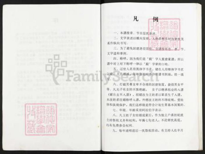 江苏省扬州市高邮市王氏三槐堂族谱-王氏本支家谱.pdf电子版插图2 江苏省扬州市高邮市王氏三槐堂族谱-王氏本支家谱.pdf电子版插图2