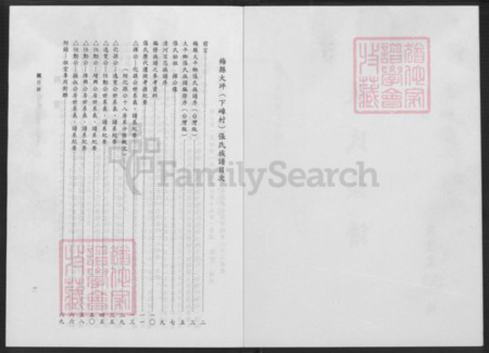 广东省梅州市梅县区张氏族谱-张氏族谱.pdf电子版插图2 广东省梅州市梅县区张氏族谱-张氏族谱.pdf电子版插图2