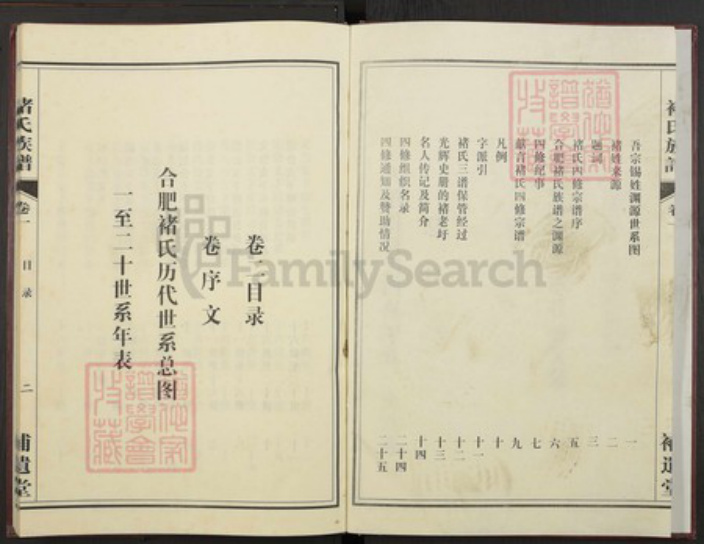 安徽省合肥市褚氏族谱-褚氏族谱.pdf电子版插图2