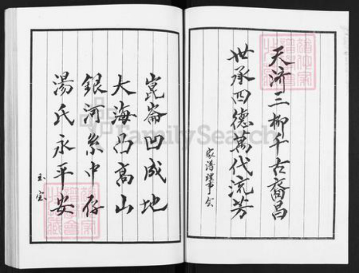 江苏省淮安市金湖县汤氏三柳堂族谱-汤氏宗谱.pdf电子版插图2