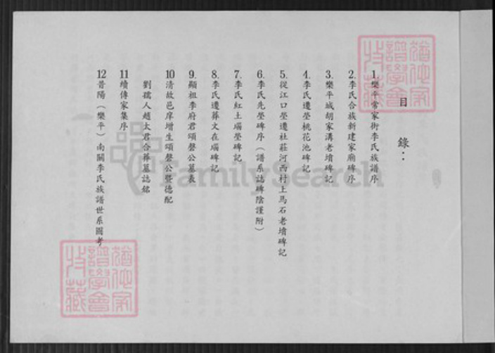 山西省晋中市昔阳县乐平镇李氏上讲堂族谱-昔阳(乐平)南闗李氏族谱.pdf电子版插图2 山西省晋中市昔阳县乐平镇李氏上讲堂族谱-昔阳(乐平)南闗李氏族谱.pdf电子版插图2