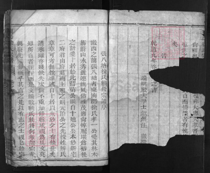 浙江省徐氏族谱-东海徐氏宗谱 [4卷].pdf电子版插图2