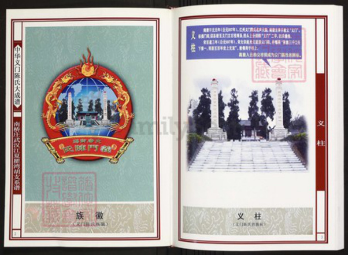 湖北省武汉市陈氏族谱-中华义门陈氏大成谱南桥庄武汉江夏瞿湾胡支系谱.pdf电子版插图2