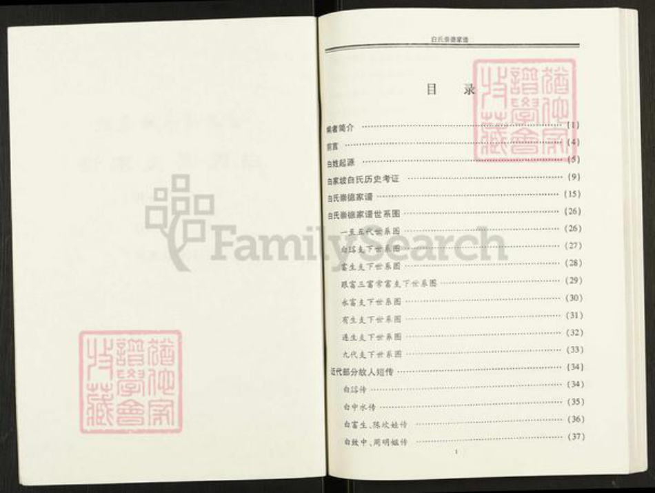 甘肃省天水清水白氏治生堂族谱-白氏崇德家谱.pdf电子版插图2