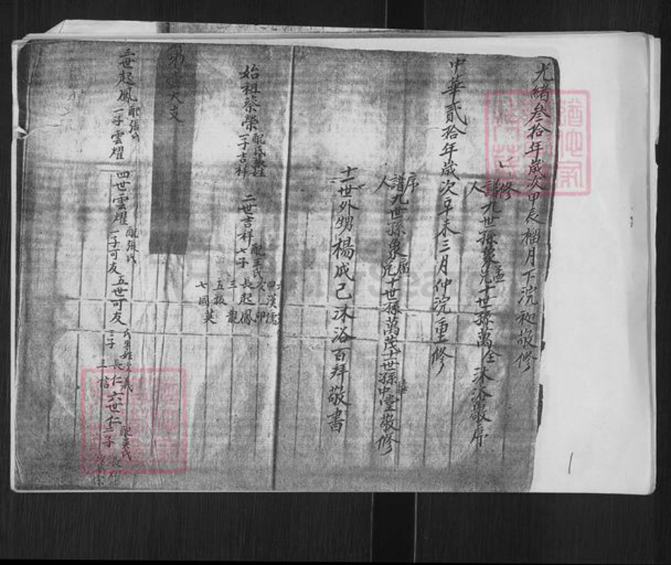 山东省德州市临邑县德平镇蔡氏族谱-德平蔡氏合族家谱.pdf电子版插图2 山东省德州市临邑县德平镇蔡氏族谱-德平蔡氏合族家谱.pdf电子版插图2