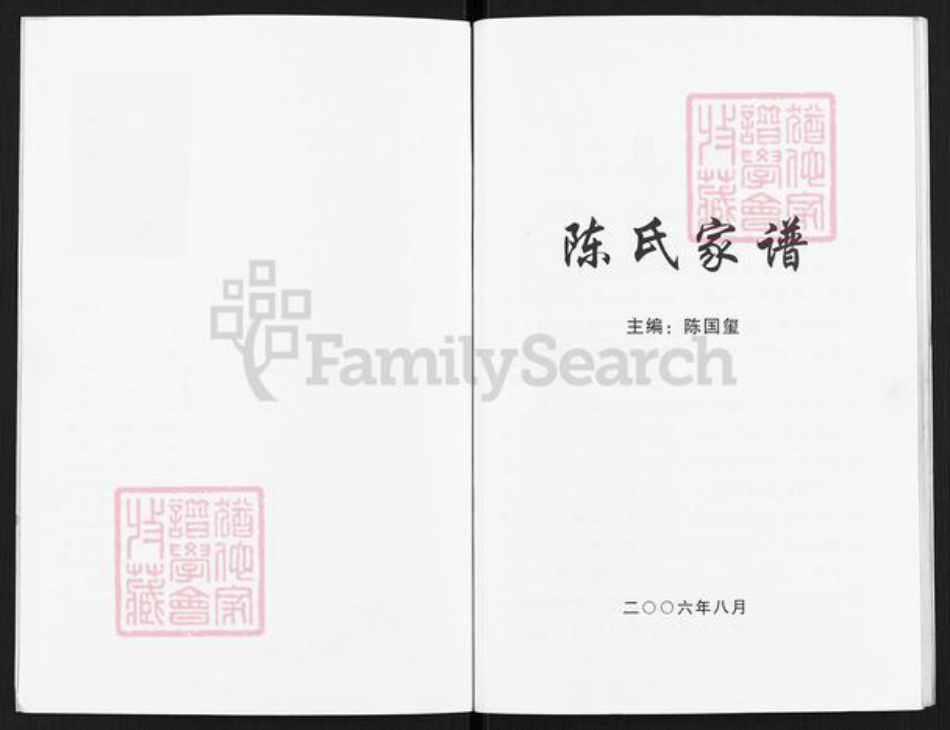 山西省临汾市汾西县永安镇陈氏族谱-陈氏家谱.pdf电子版插图2