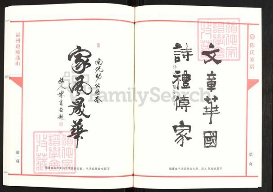 福建省福州市马尾区琅岐镇陈氏族谱-陈氏家谱.pdf电子版插图2