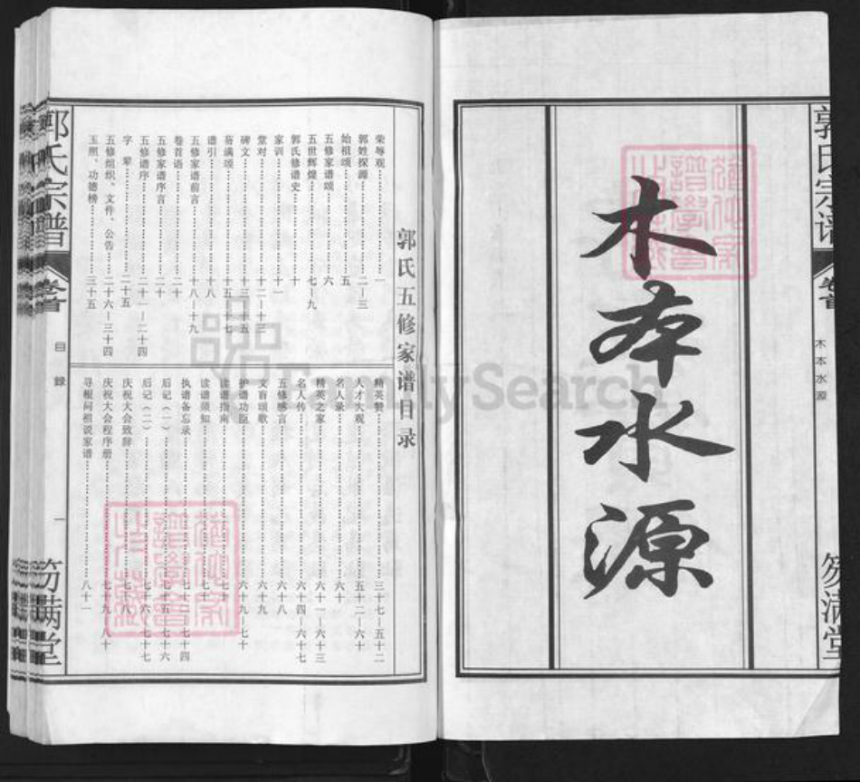 安徽省合肥市肥东县店端口镇郭氏笏满堂族谱-郭氏宗谱.pdf电子版插图2