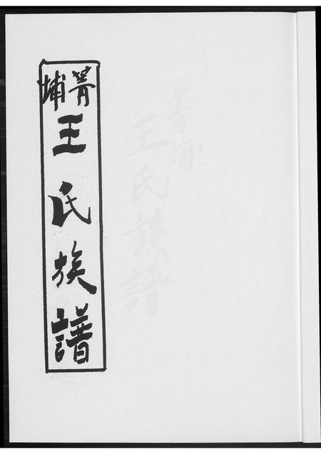 福建王氏族谱-菁埔王氏族谱.pdf电子版插图3