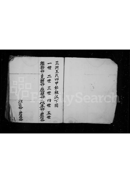 福建王氏族谱-草创三洲王氏四甲房谱.pdf电子版插图3 福建王氏族谱-草创三洲王氏四甲房谱.pdf电子版插图3