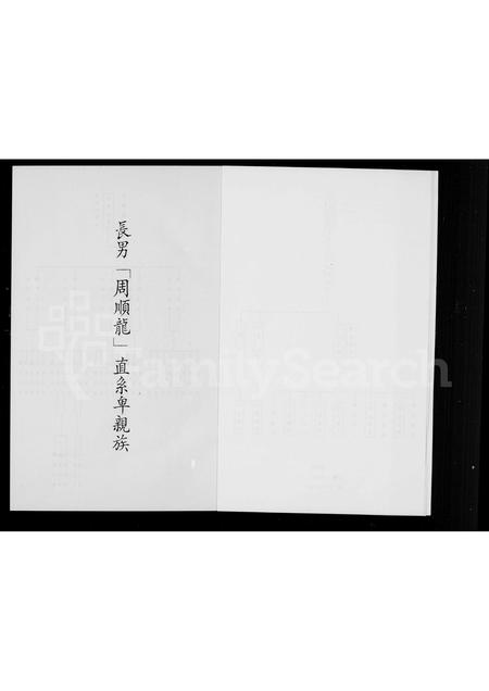 福建周氏族谱-[周氏]亲族谱.pdf电子版插图3