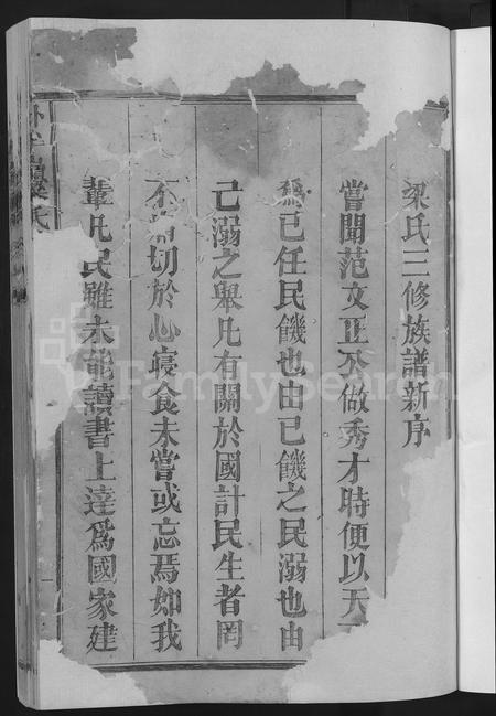 福建梁氏族谱-外半岭梁氏族谱 [不分卷].pdf电子版插图3