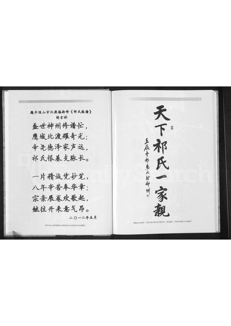 河南祁氏族谱-平顶山滑县祁氏家谱.pdf电子版插图3