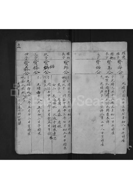 江西、安徽王氏族谱-王氏世次十六一号.pdf电子版插图3 江西、安徽王氏族谱-王氏世次十六一号.pdf电子版插图3