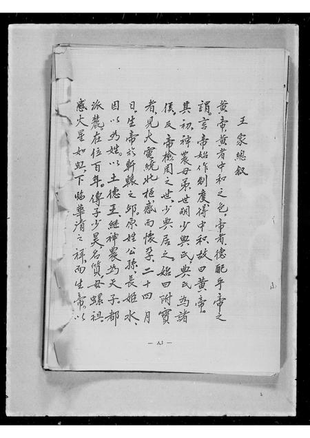 河南王氏族谱-王氏家谱.pdf电子版插图3 河南王氏族谱-王氏家谱.pdf电子版插图3