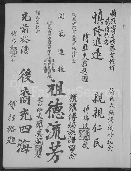 广东罗氏族谱-赖罗傅联宗大族谱.pdf电子版插图3