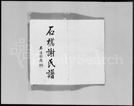 广东谢氏族谱-石桥谢氏谱 [2卷].pdf电子版插图3