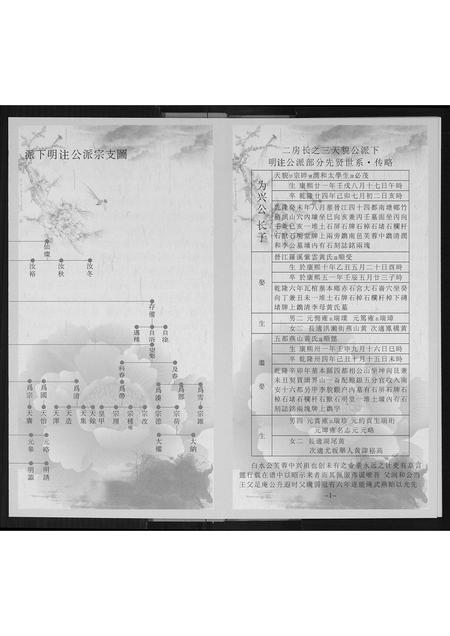 福建李氏族谱-歳豊训亭公派宗支图.pdf电子版插图3 福建李氏族谱-歳豊训亭公派宗支图.pdf电子版插图3