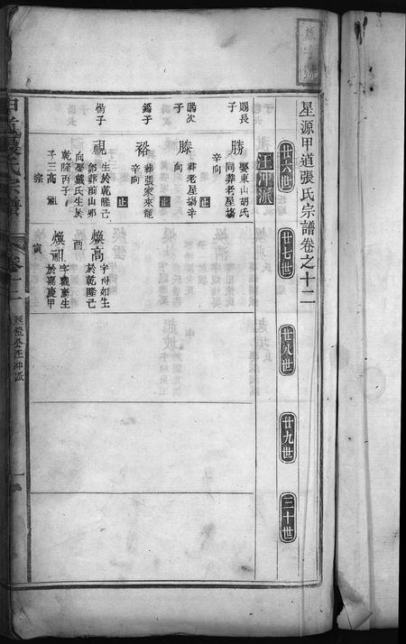 安徽张氏族谱-星源甲道张氏宗谱 [残卷].pdf电子版插图3