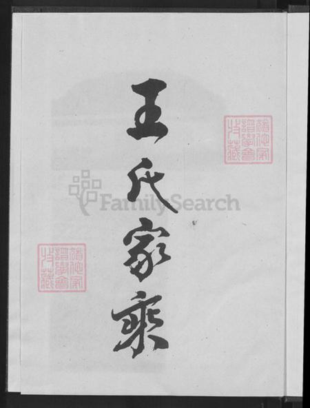 浙江省金华市永康市花街镇王氏族谱-王氏家乘.pdf电子版插图3 浙江省金华市永康市花街镇王氏族谱-王氏家乘.pdf电子版插图3