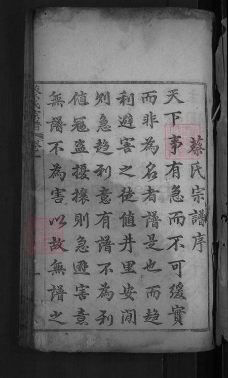 湖北省黄冈市麻城市蔡氏九峰堂族谱-蔡氏宗谱.pdf电子版插图3 湖北省黄冈市麻城市蔡氏九峰堂族谱-蔡氏宗谱.pdf电子版插图3