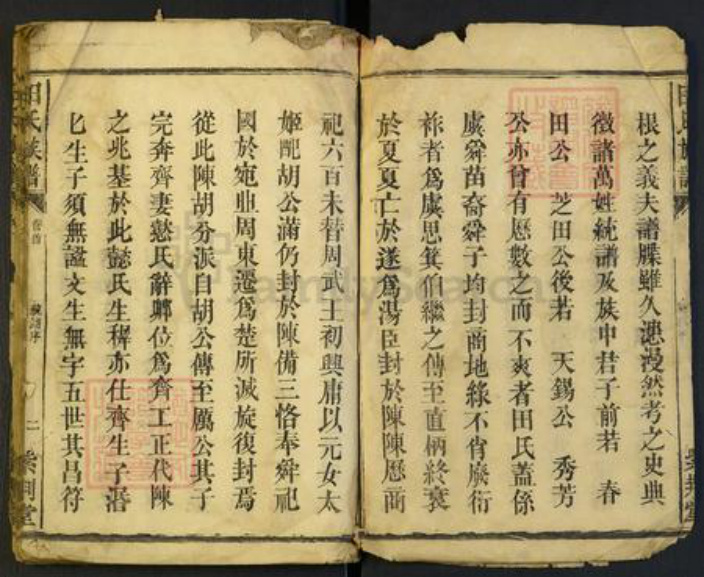 湖北省田氏族谱-田氏族谱[不分卷].pdf电子版插图3