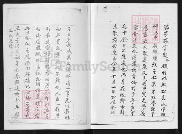 山东省淄博市淄川区王氏族谱-山东淄川城东王氏支谱.pdf电子版插图3 山东省淄博市淄川区王氏族谱-山东淄川城东王氏支谱.pdf电子版插图3