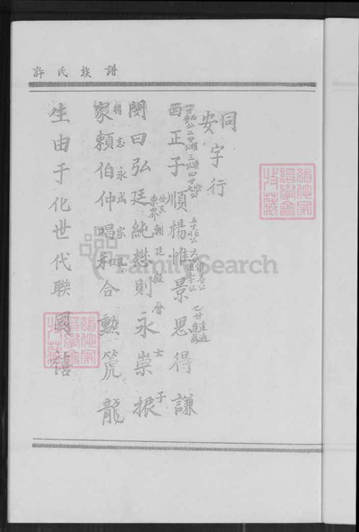 福建省厦门市翔安区新店镇许氏族谱-翔安区新店镇东界村许氏族谱.pdf电子版插图3