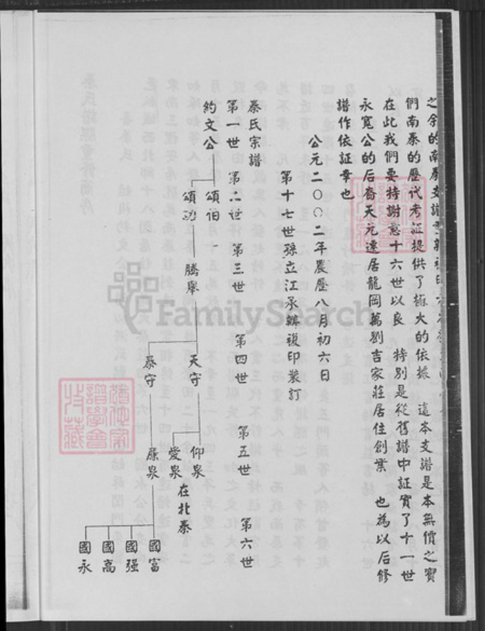 江苏省盐城市亭湖区秦氏敦余堂族谱-秦氏宗谱.pdf电子版插图3