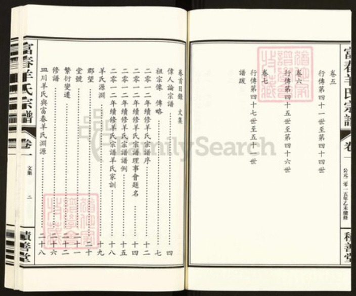 浙江省杭州市富阳大源镇镇羊氏积善堂族谱-富春羊氏宗谱.pdf电子版插图3