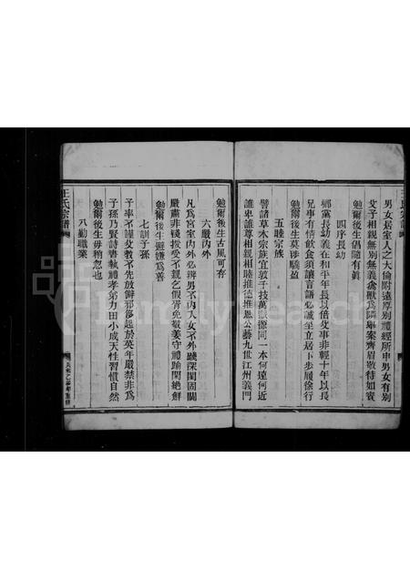 福建王氏族谱-王氏宗谱.pdf电子版插图4 福建王氏族谱-王氏宗谱.pdf电子版插图4