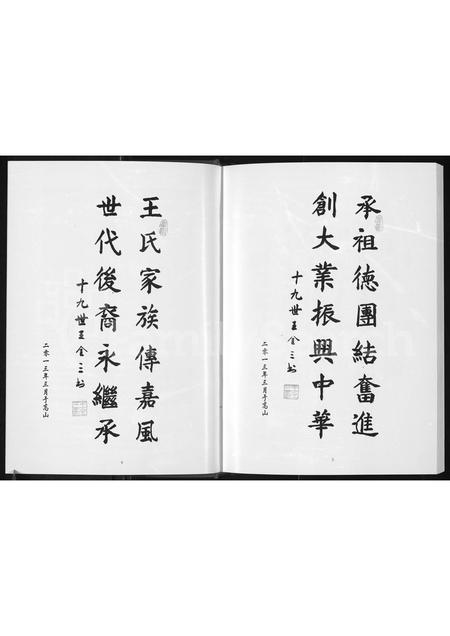 河南王氏族谱-马圈王谱 _ 荥阳高山王氏支系.pdf电子版插图4