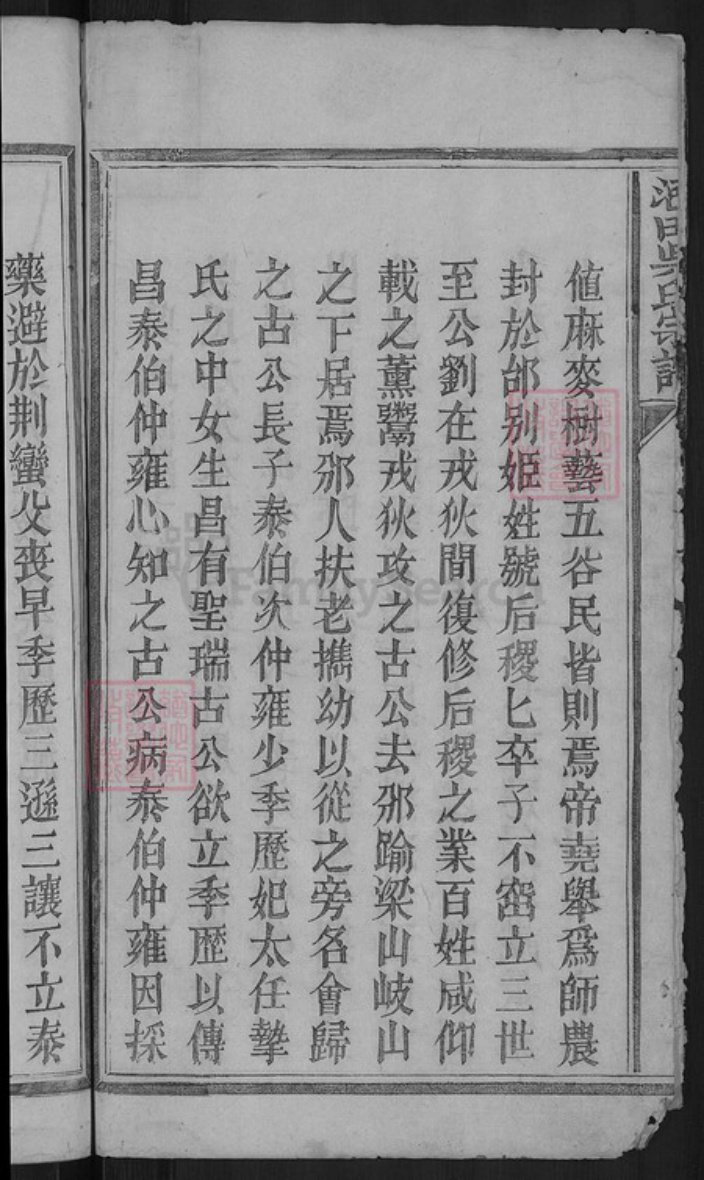 江西省赣州市大余县新城镇吴氏慎思堂族谱-新城涵田吴氏宗谱.pdf电子版插图4