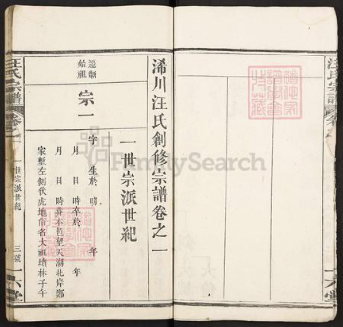 湖北省黄冈市浠水县巴河镇汪氏一六堂族谱-汪氏宗谱.pdf电子版插图4 湖北省黄冈市浠水县巴河镇汪氏一六堂族谱-汪氏宗谱.pdf电子版插图4