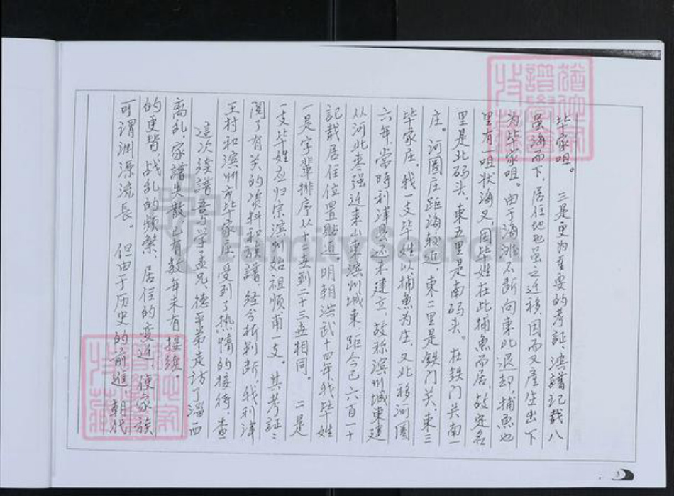 山东省东营市利津县毕氏族谱-毕氏族谱.文范支系.pdf电子版插图4