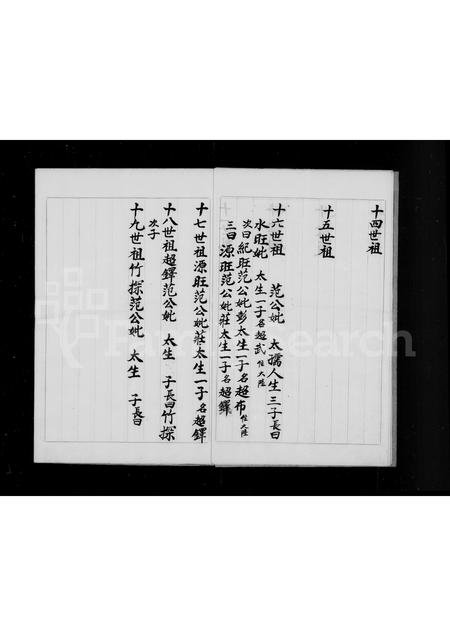 广东范氏族谱-高平堂范氏家族谱.pdf电子版插图5
