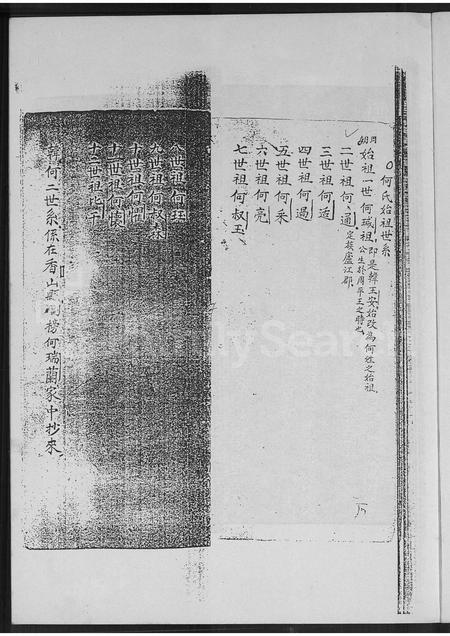 广东何氏族谱-庐江何氏族谱.pdf电子版插图5