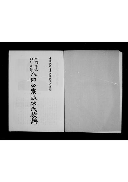 福建陈氏族谱-金门陈坑竹北东势八郎公宗派陈氏族谱.pdf电子版插图5