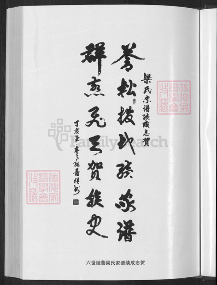 山东省淄博市淄川区梁氏族谱-梁氏家谱.pdf电子版插图5
