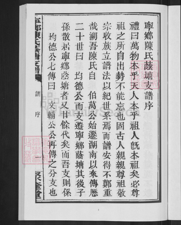 湖南省长沙市宁乡市陈氏聚奎堂族谱-宁乡陈氏阴塘支谱.pdf电子版插图5
