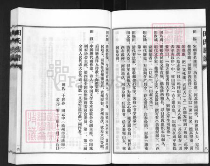 河北省沧州孟村回族自治县牛进庄乡田氏族谱-田氏族谱.pdf电子版插图5 河北省沧州孟村回族自治县牛进庄乡田氏族谱-田氏族谱.pdf电子版插图5